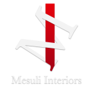 mesuli interiors mini logo - white